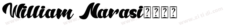 William Narasi字体转换